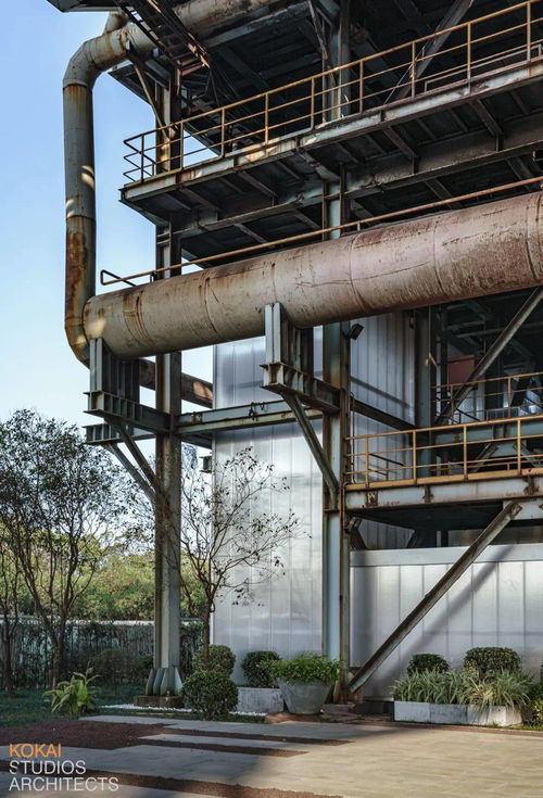 废弃钢铁厂打造城市地标 宝山再生能源利用中心概念展示馆 Kokai studios